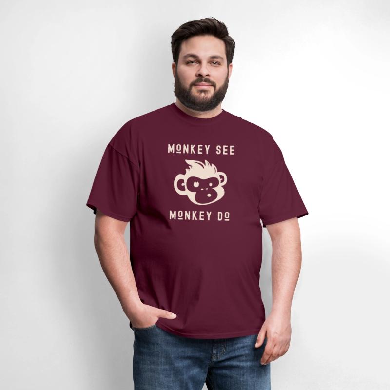 Monkey See Monkey Do Adorable Primate Chimp