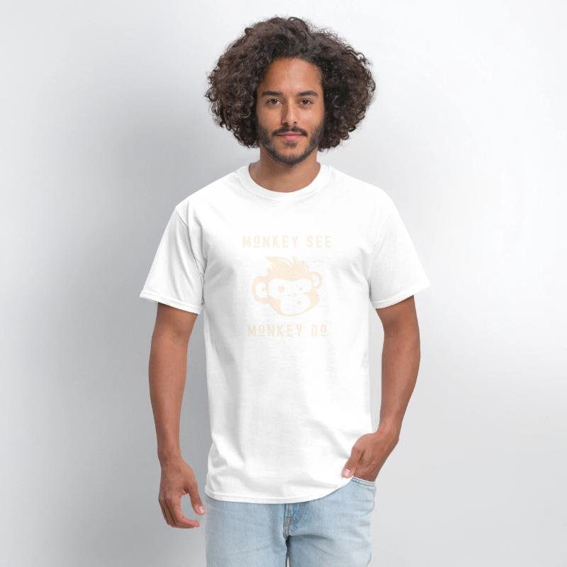 Monkey See Monkey Do Adorable Primate Chimp