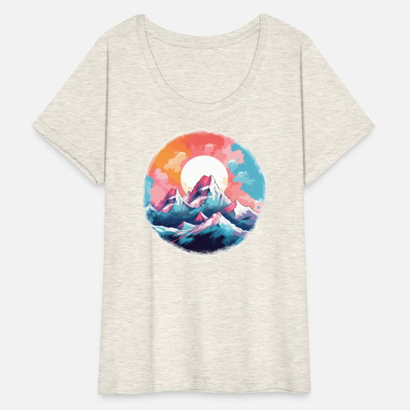 Mountain range illustration