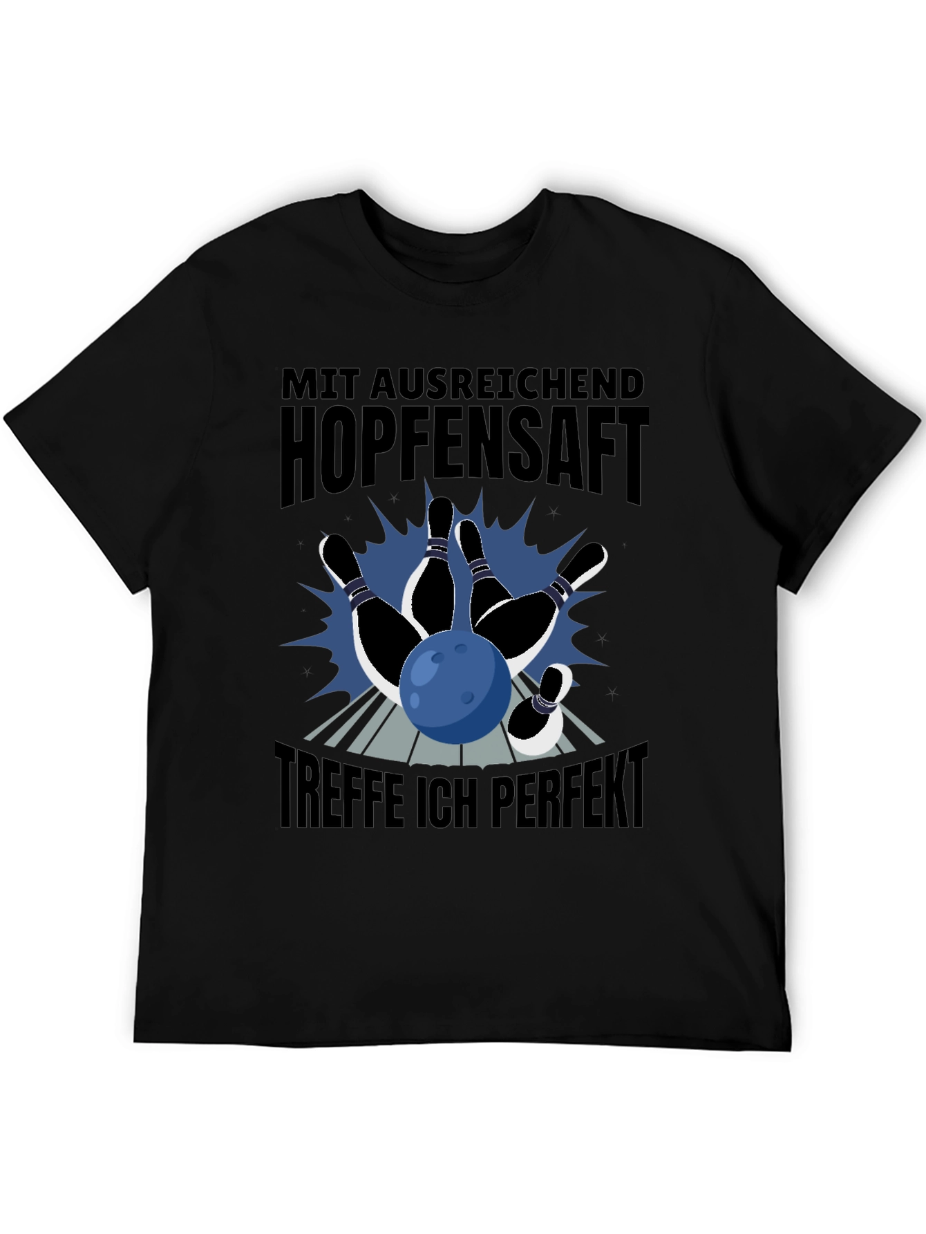 Bowling Strike Graphic Tee - Hopfen-saft Perfection