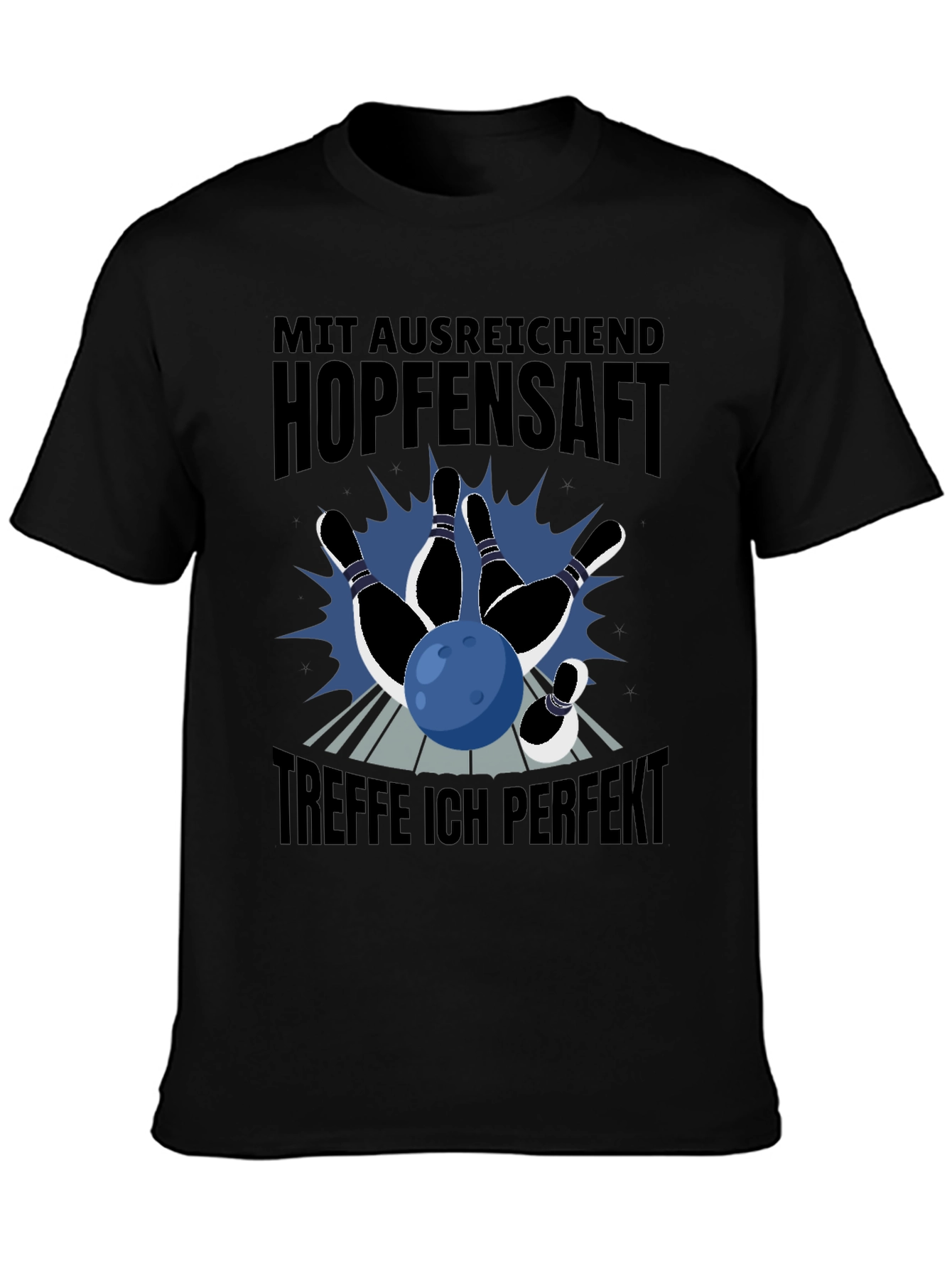 Bowling Strike Graphic Tee - Hopfen-saft Perfection