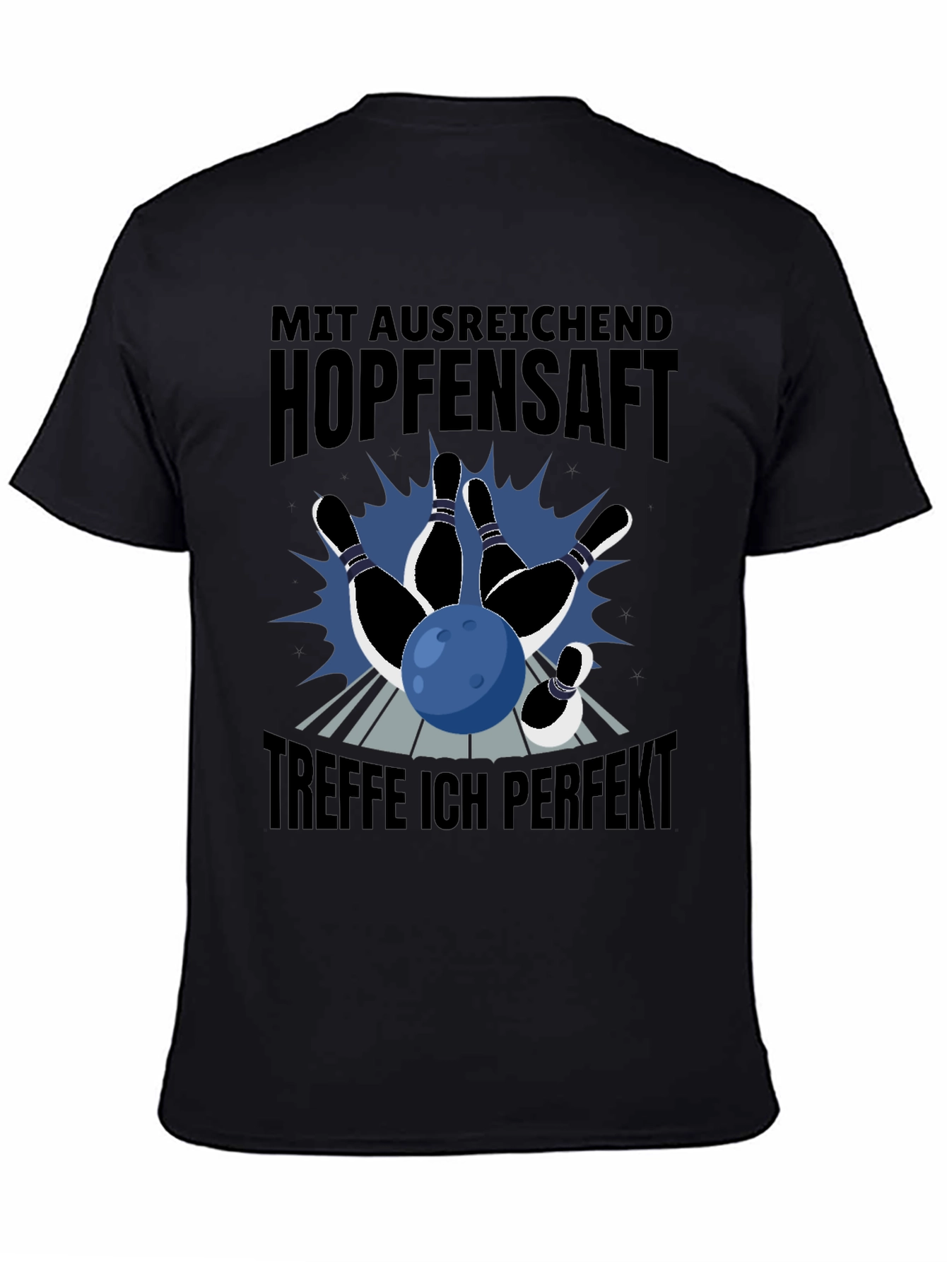 Bowling Strike Graphic Tee - Hopfen-saft Perfection