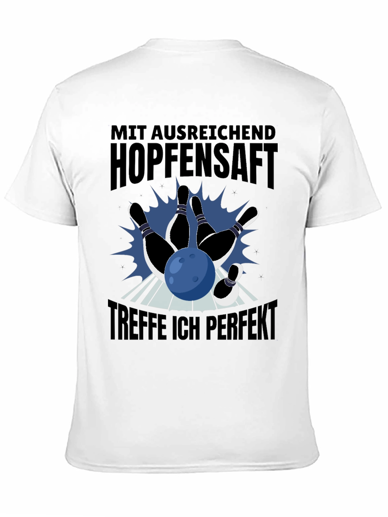 Bowling Strike Graphic Tee - Hopfen-saft Perfection