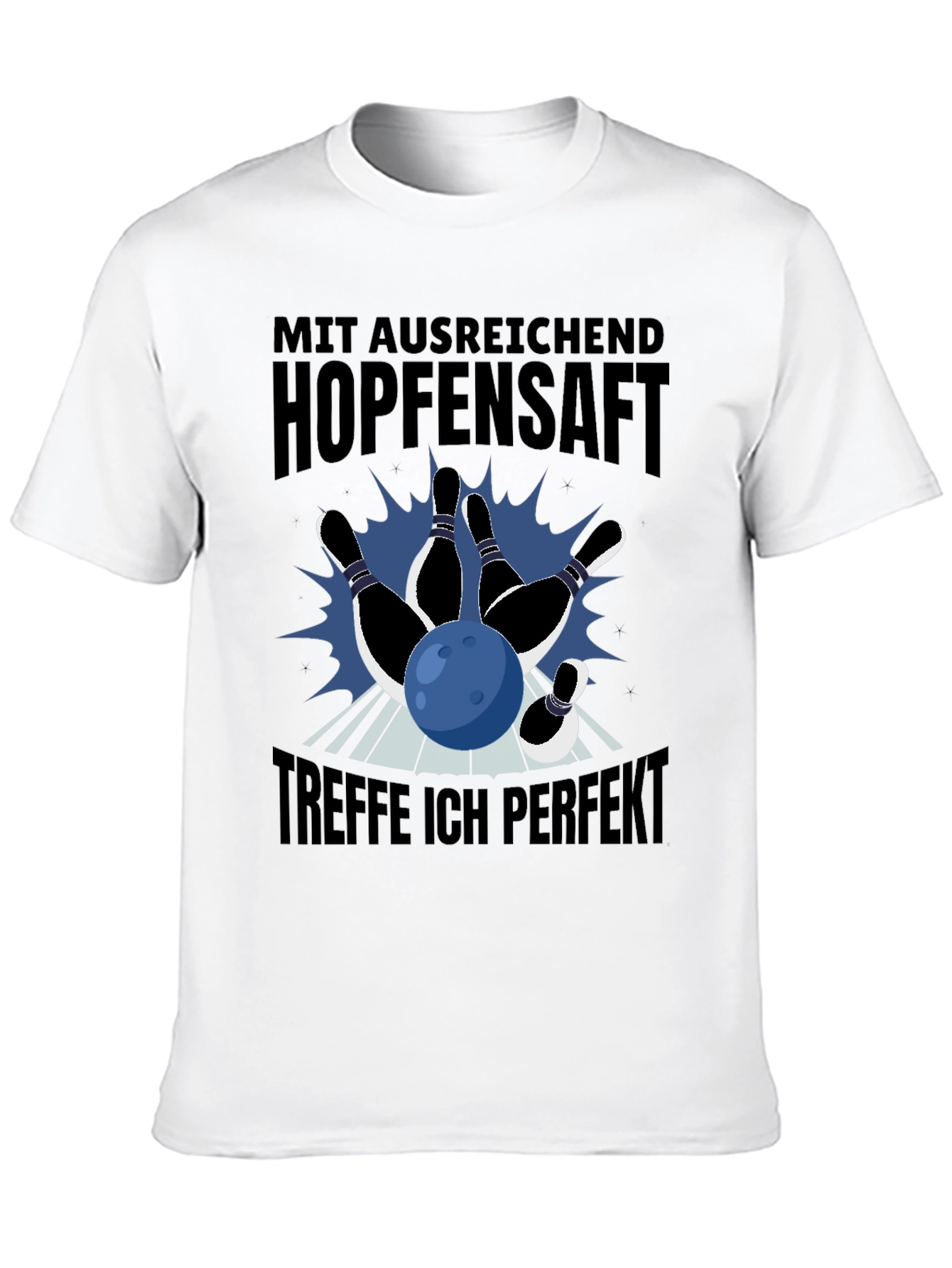 Bowling Strike Graphic Tee - Hopfen-saft Perfection