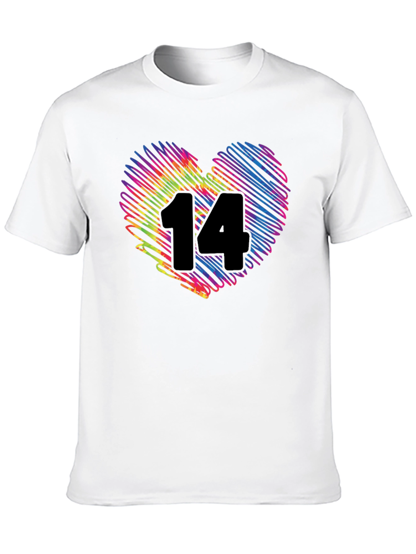 Heart 14 T-Shirt - Valentines Day Style
