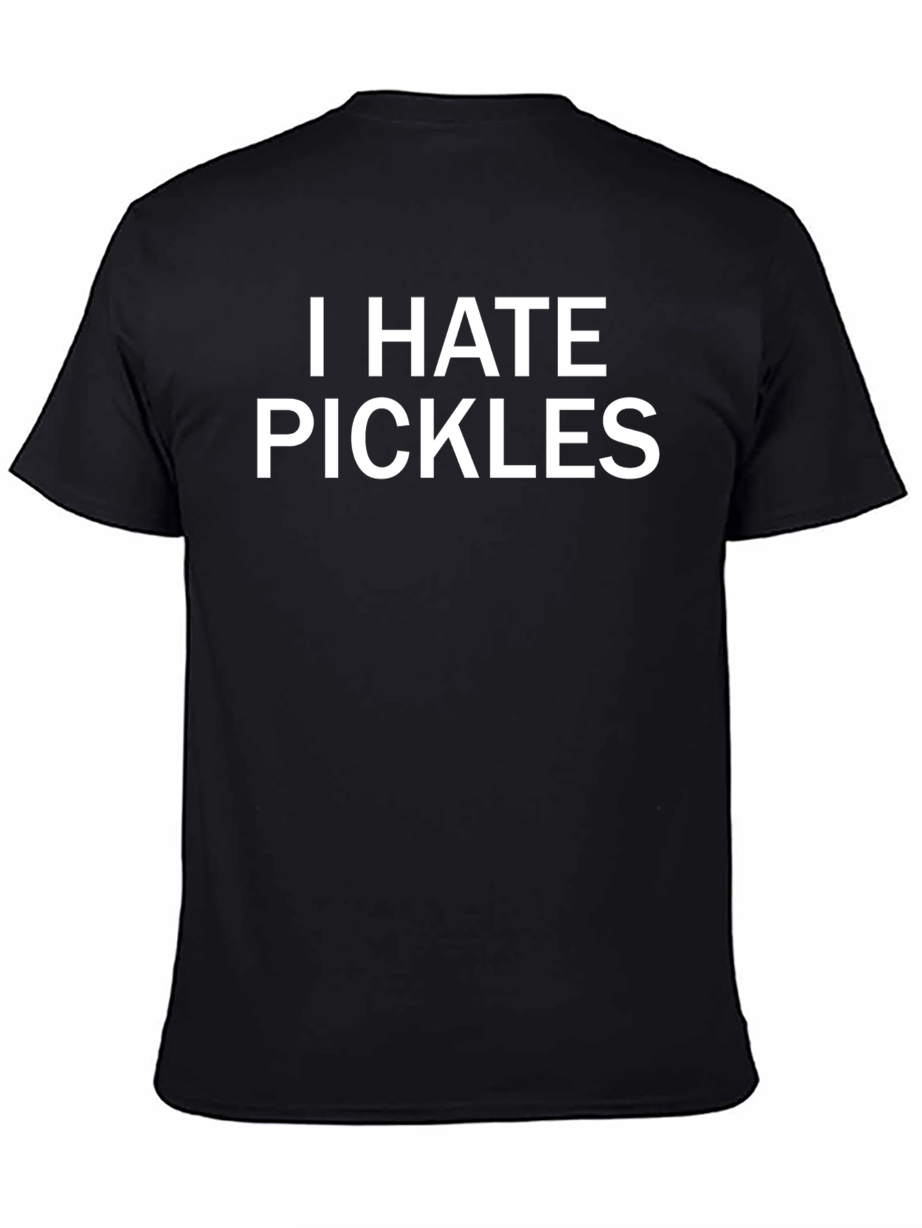 I Hate Pickles T-Shirt Funny Anti-Pickle Tee