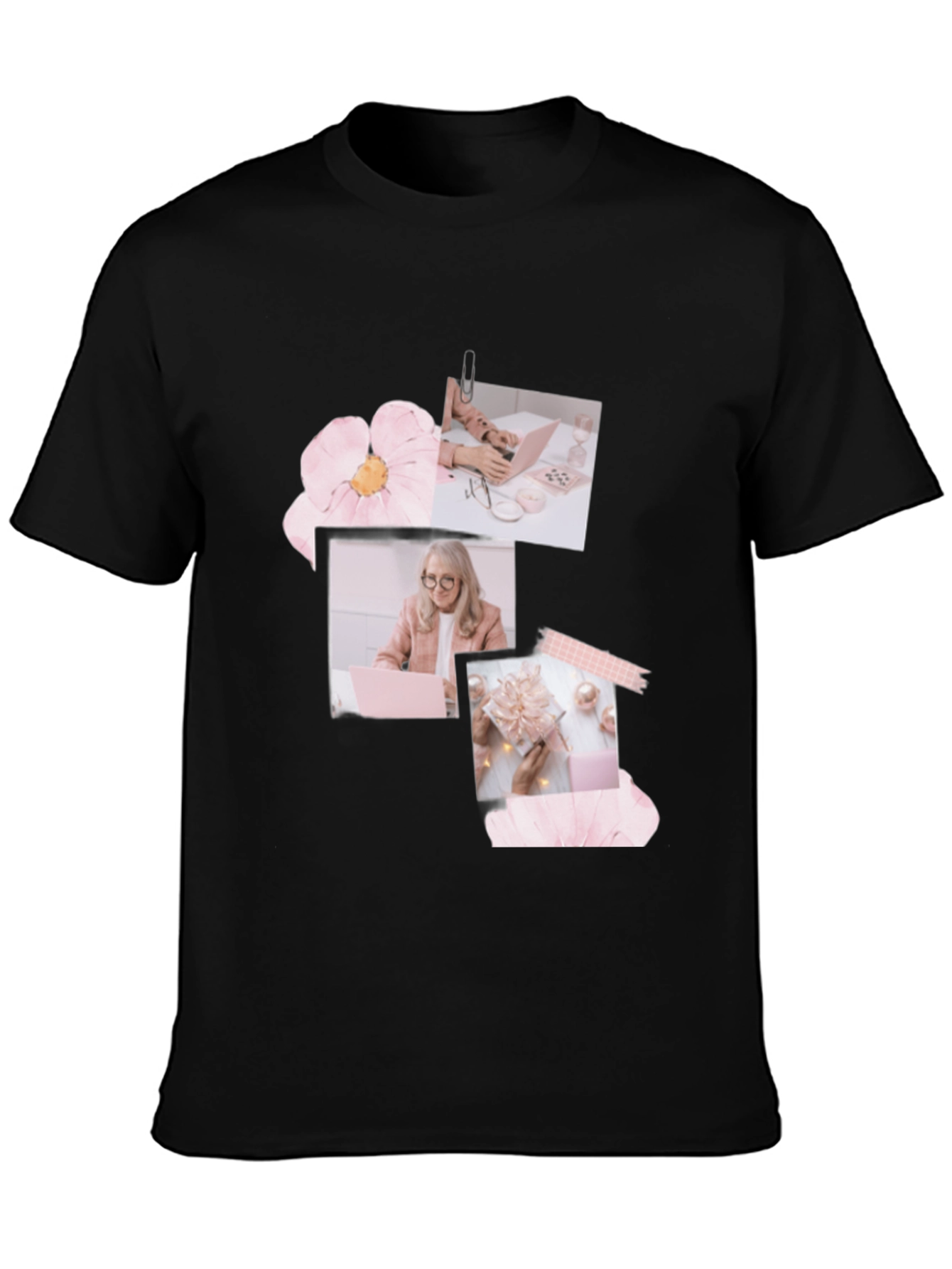 Stylish Black Graphic T-Shirt