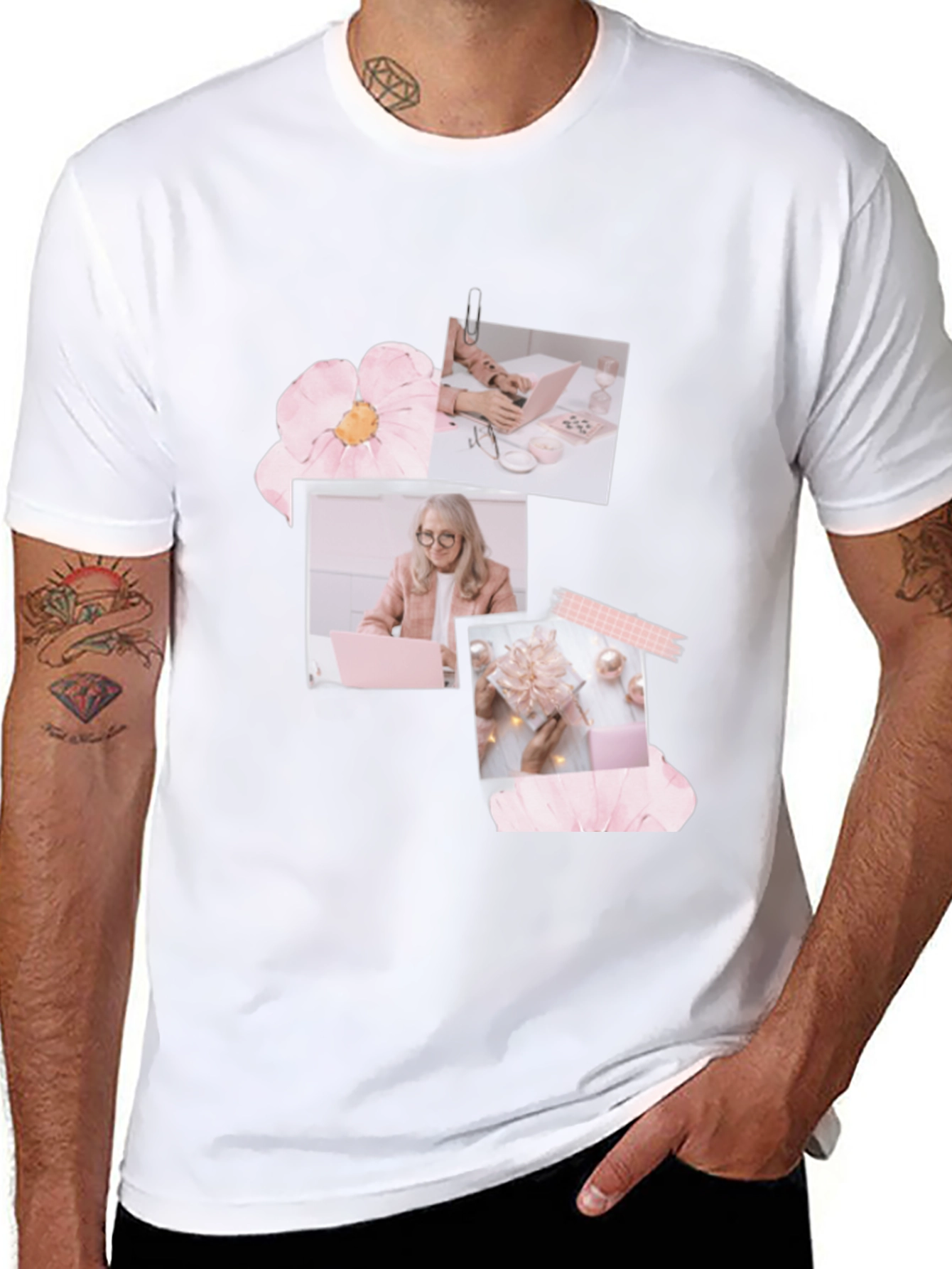 Stylish Black Graphic T-Shirt