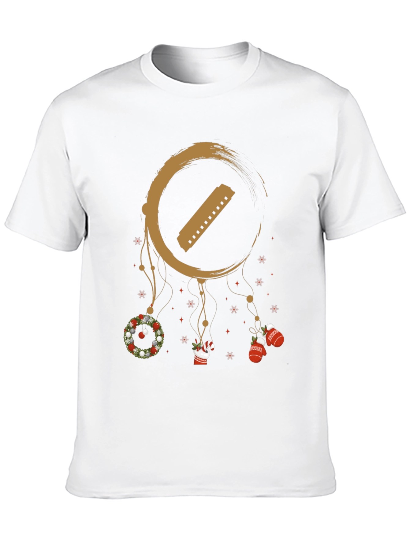 Festive Harmonica Dreamcatcher T-Shirt