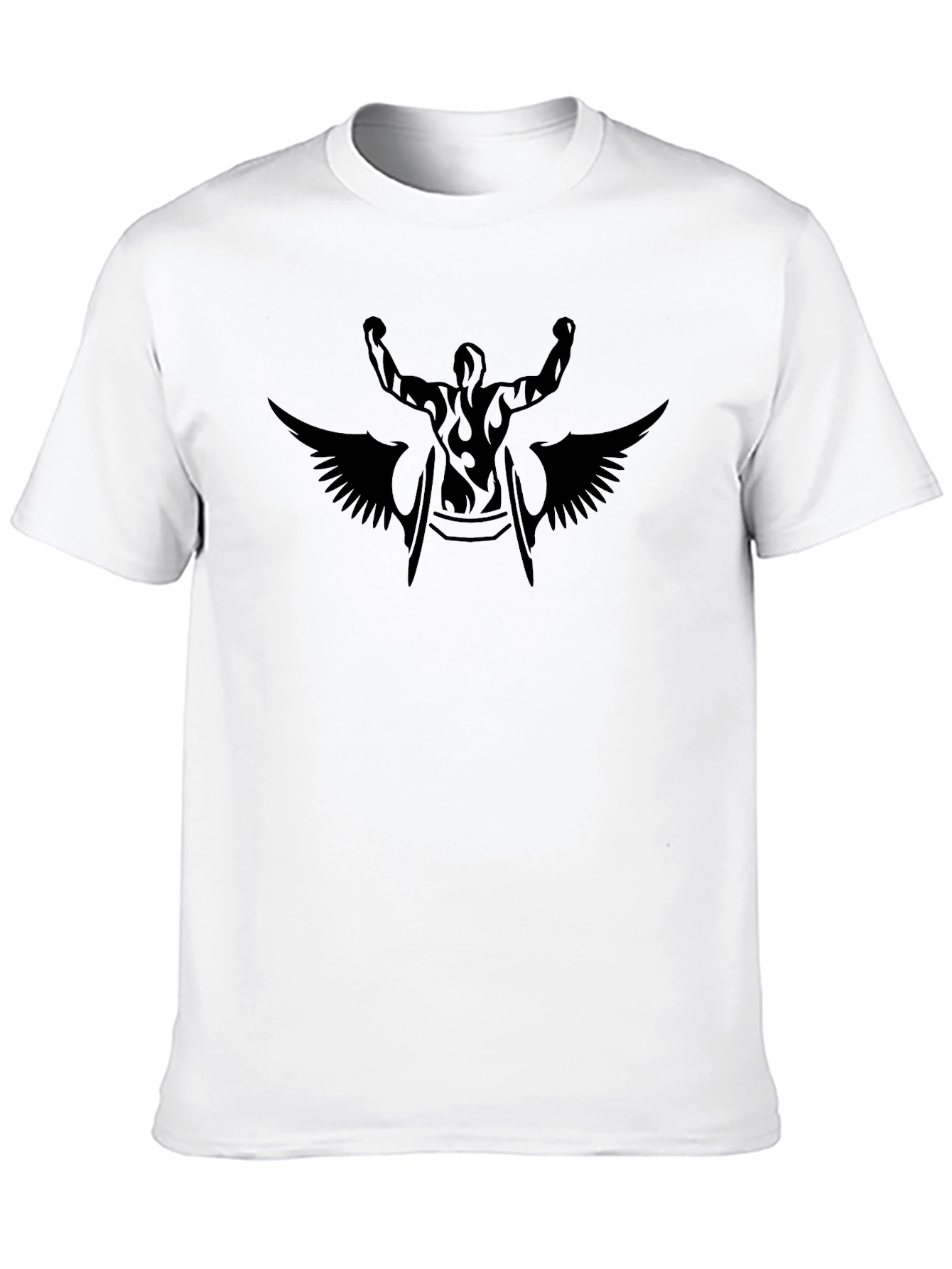 Graphic Print Crew Neck T-Shirt