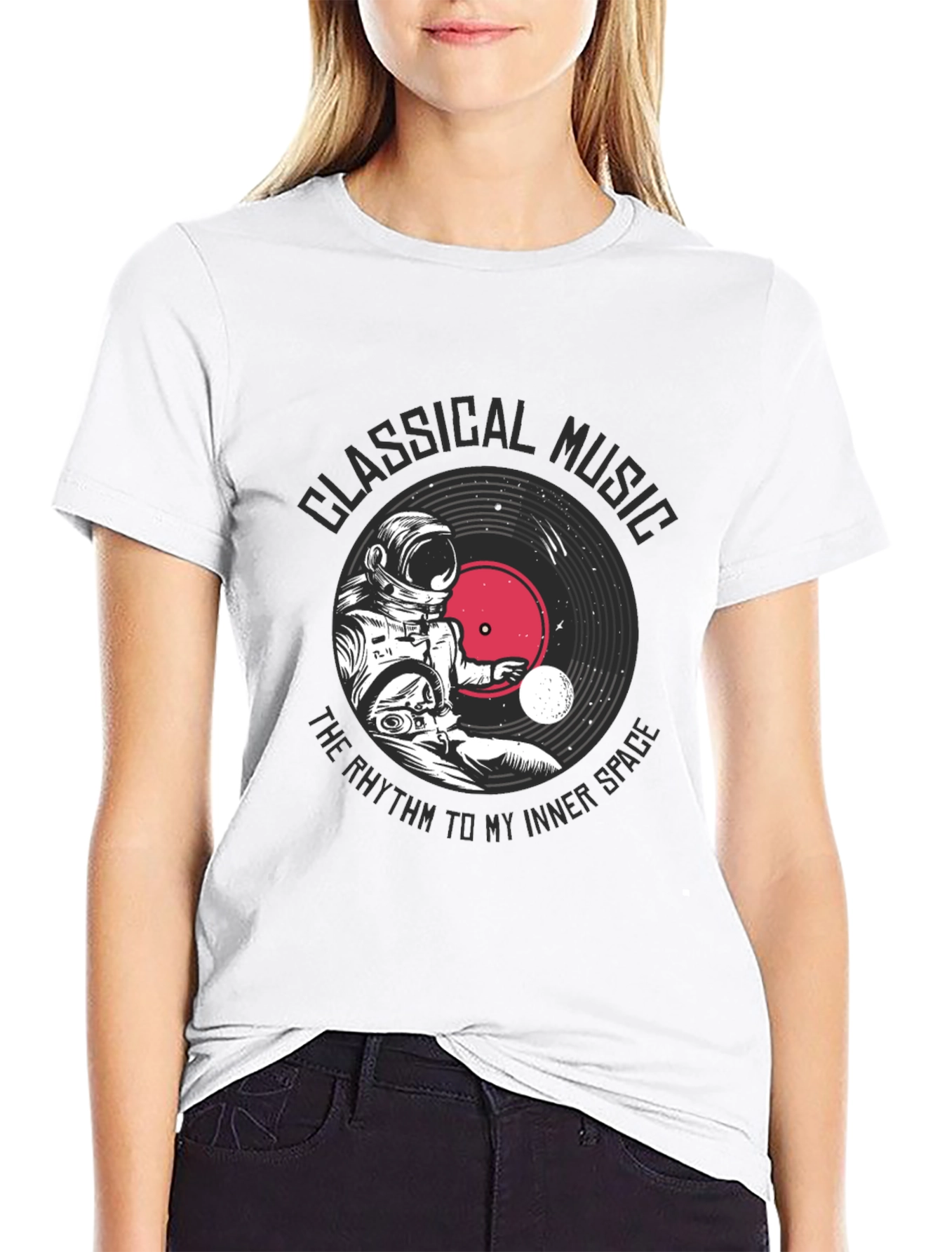 Classical Music Space Astronaut T-Shirt