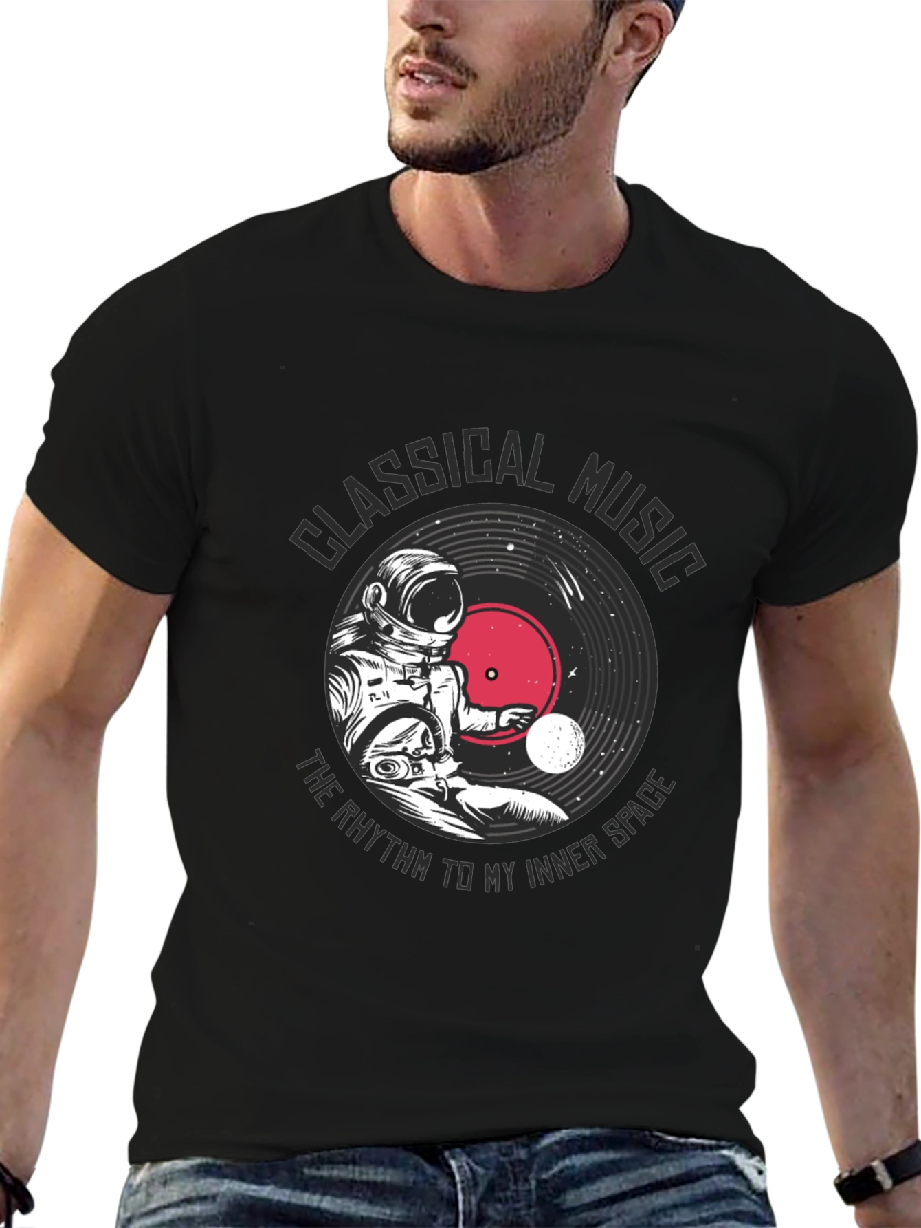 Classical Music Space Astronaut T-Shirt