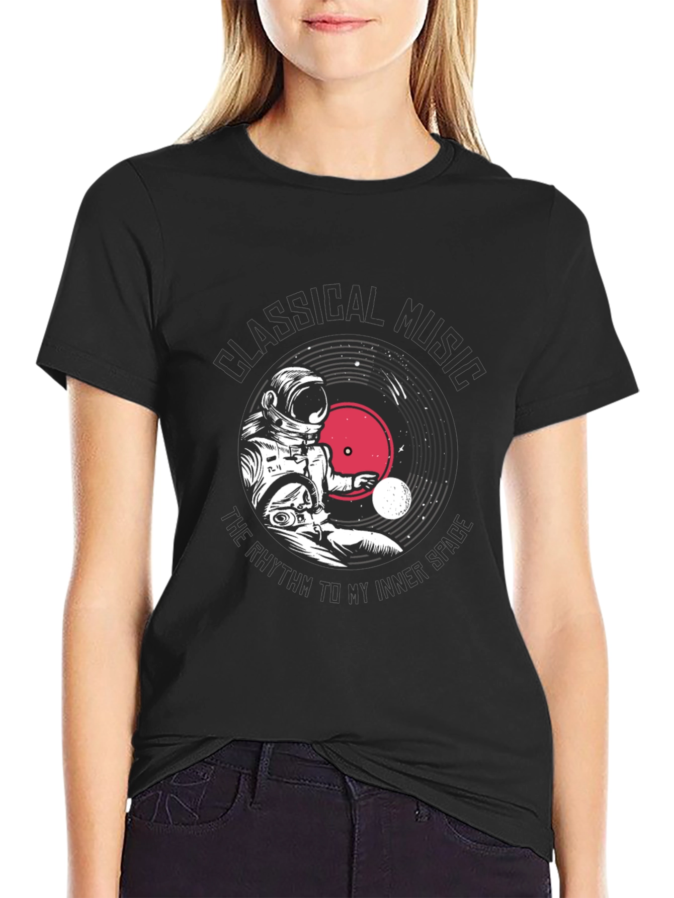 Classical Music Space Astronaut T-Shirt
