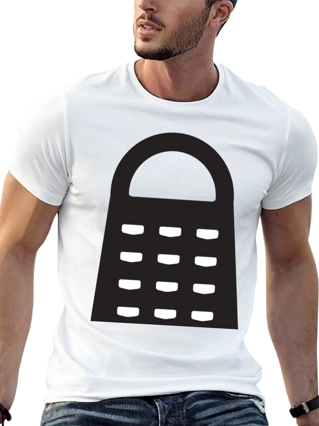 Grater Graphic Tee - Novelty Kitchen Humor T-Shirt