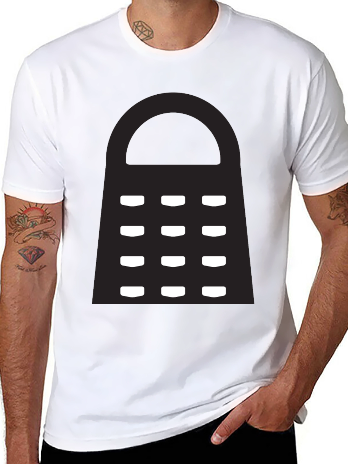 Grater Graphic Tee - Novelty Kitchen Humor T-Shirt