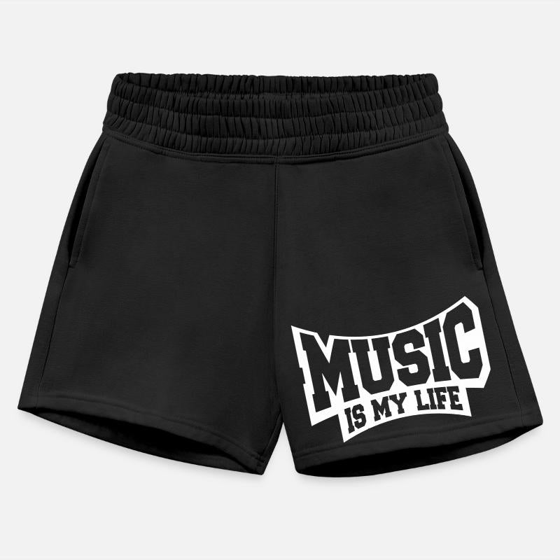 Music is my Life Love Text Saying Club Party Dance