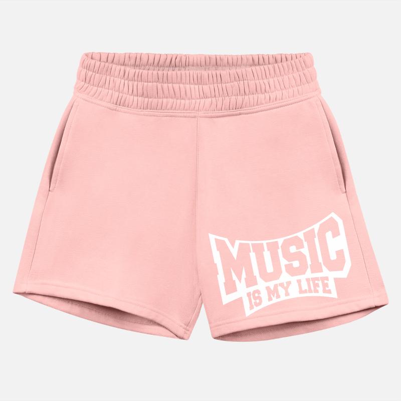 Music is my Life Love Text Saying Club Party Dance