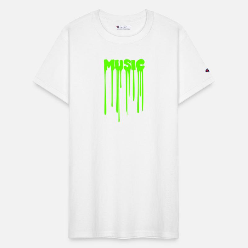 Music Quote Party Green Slime Graffiti Spray