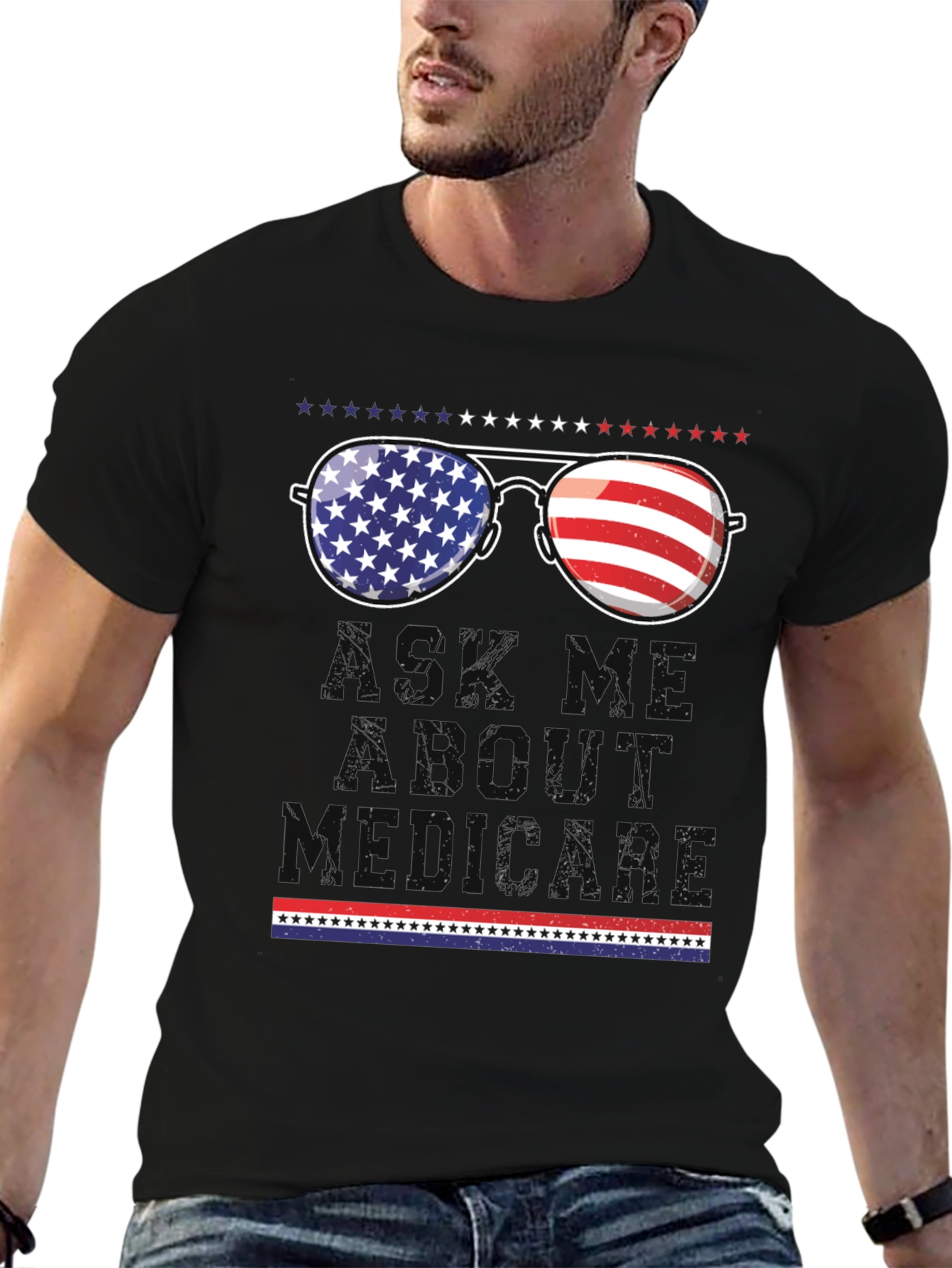 Patriotic Sunglasses T-Shirt