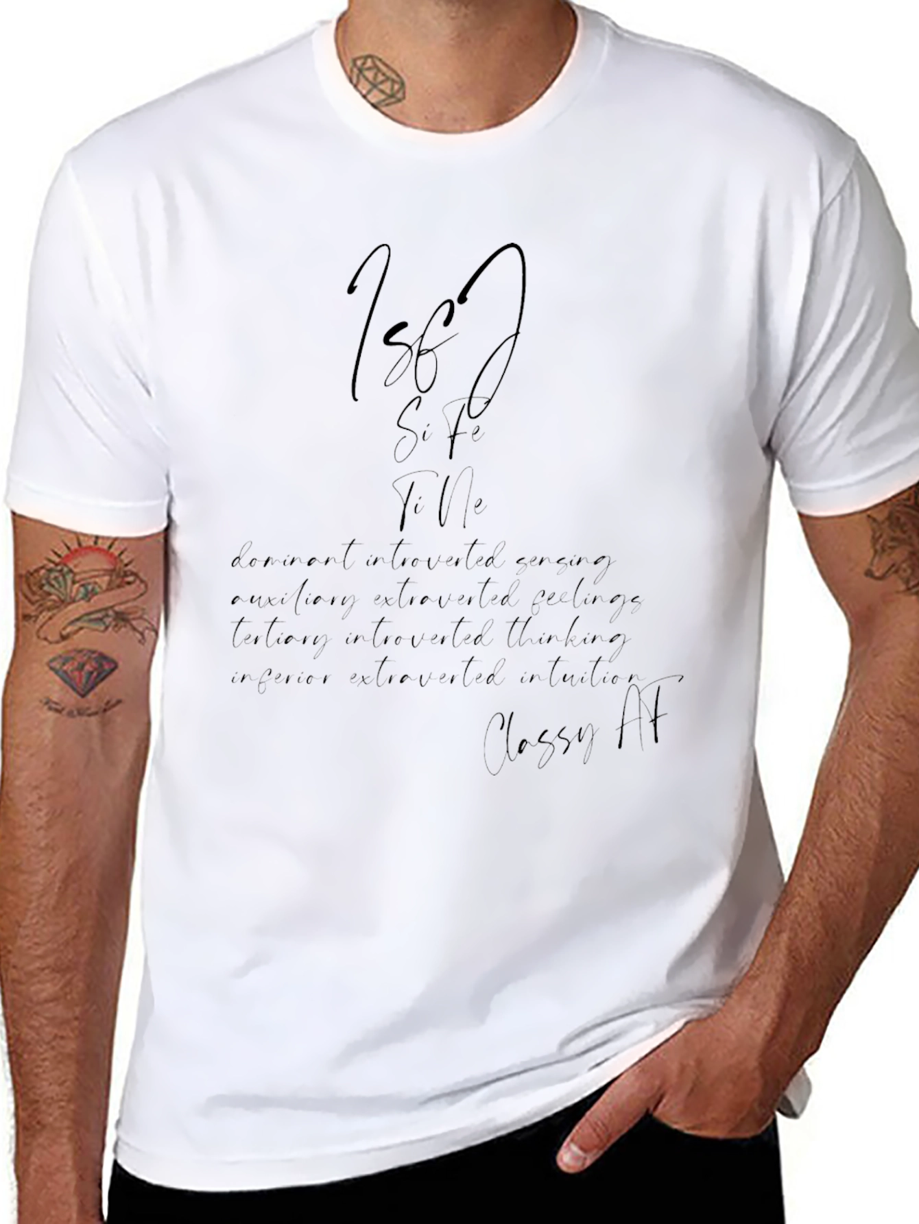 Stylish Black Graphic Tee