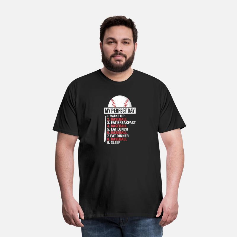 My Perfect Day Sport Fan Baseball