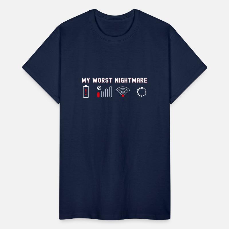 My Worst Nightmare Funny Tee for Nerd Geek and
