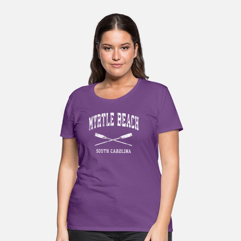 Myrtle Beach South Carolina Nautical Crossed Oars