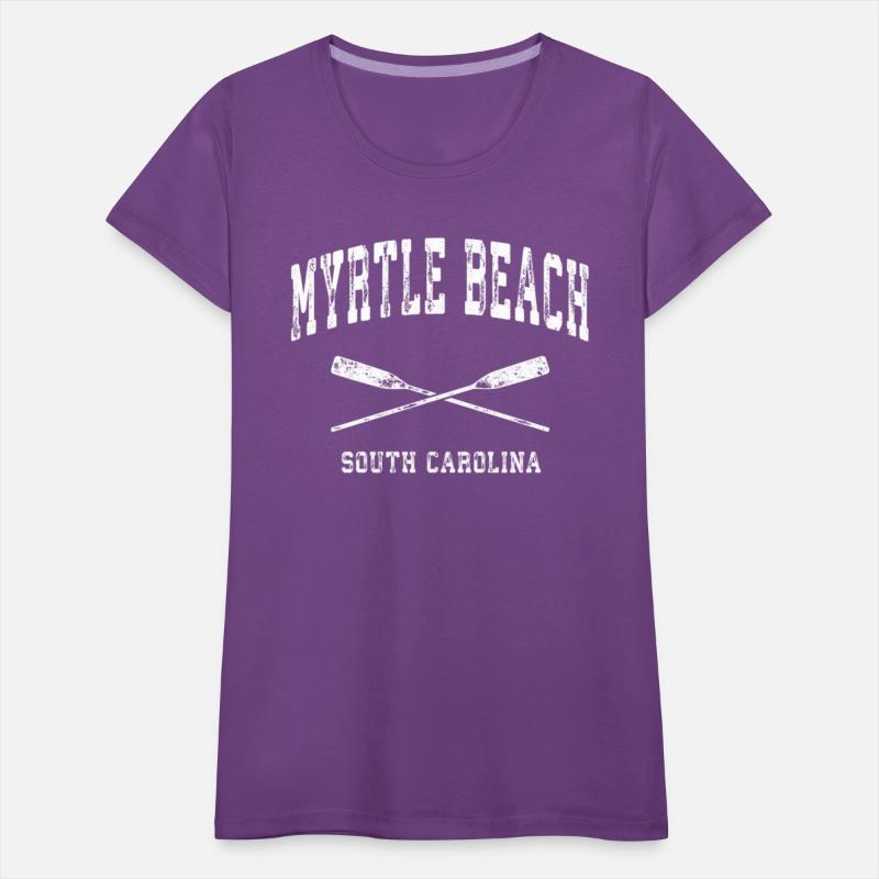 Myrtle Beach South Carolina Nautical Crossed Oars