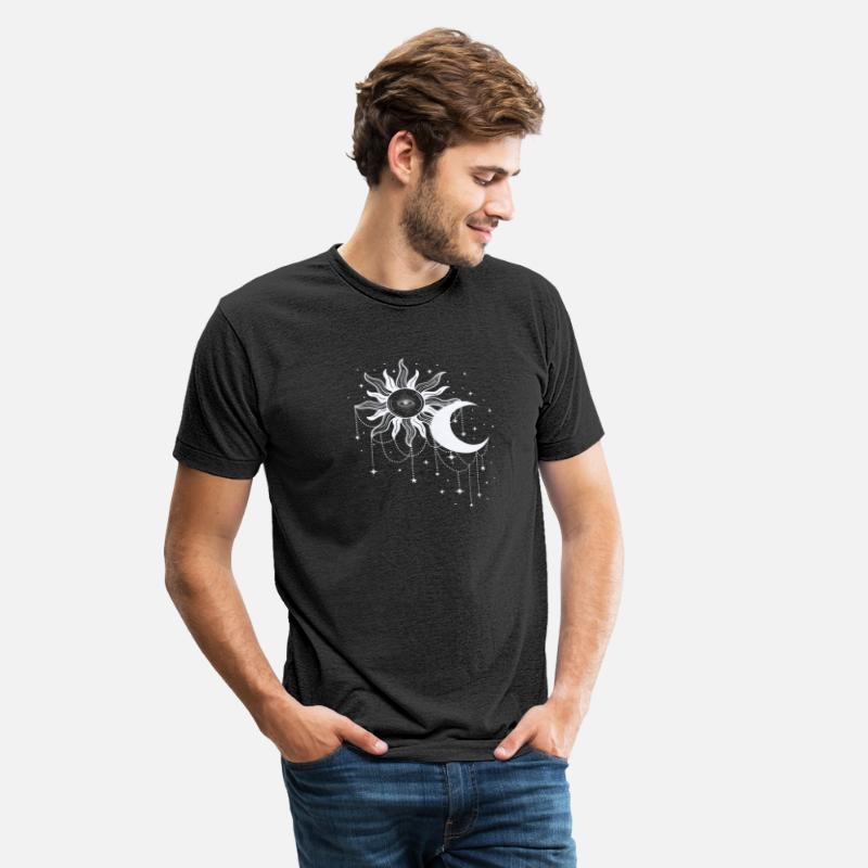 Mystical Sun and Moon Aesthetic (black)