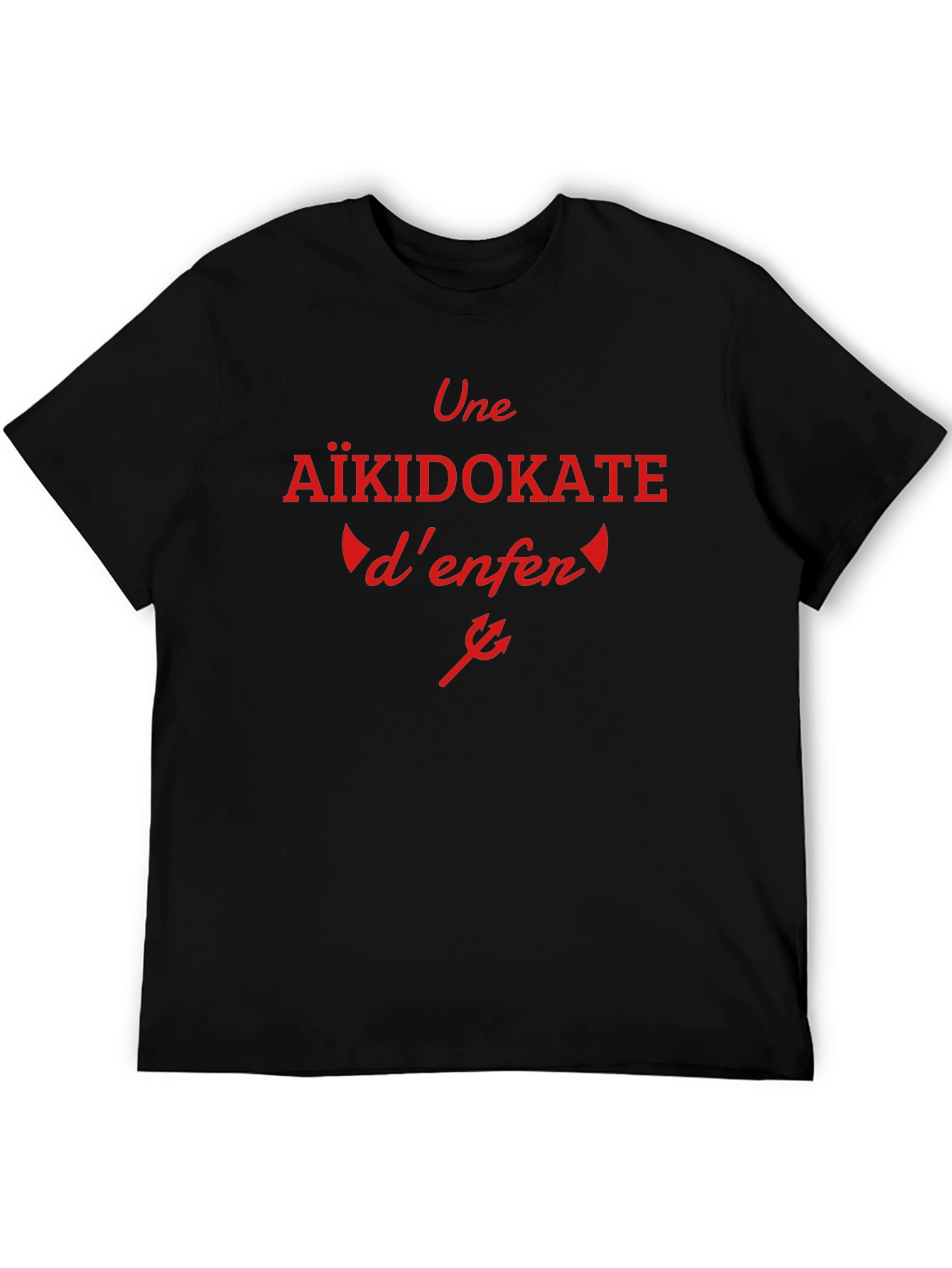 Une Aikidokate denfer T-Shirt - Black