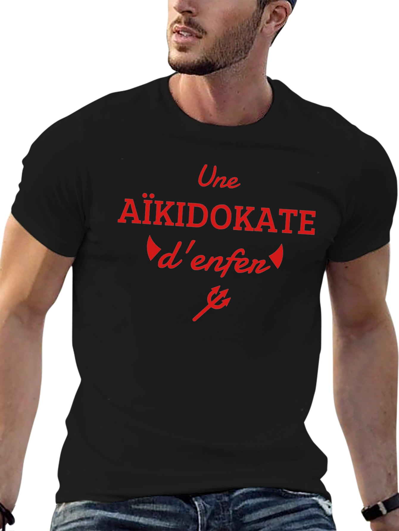 Une Aikidokate denfer T-Shirt - Black