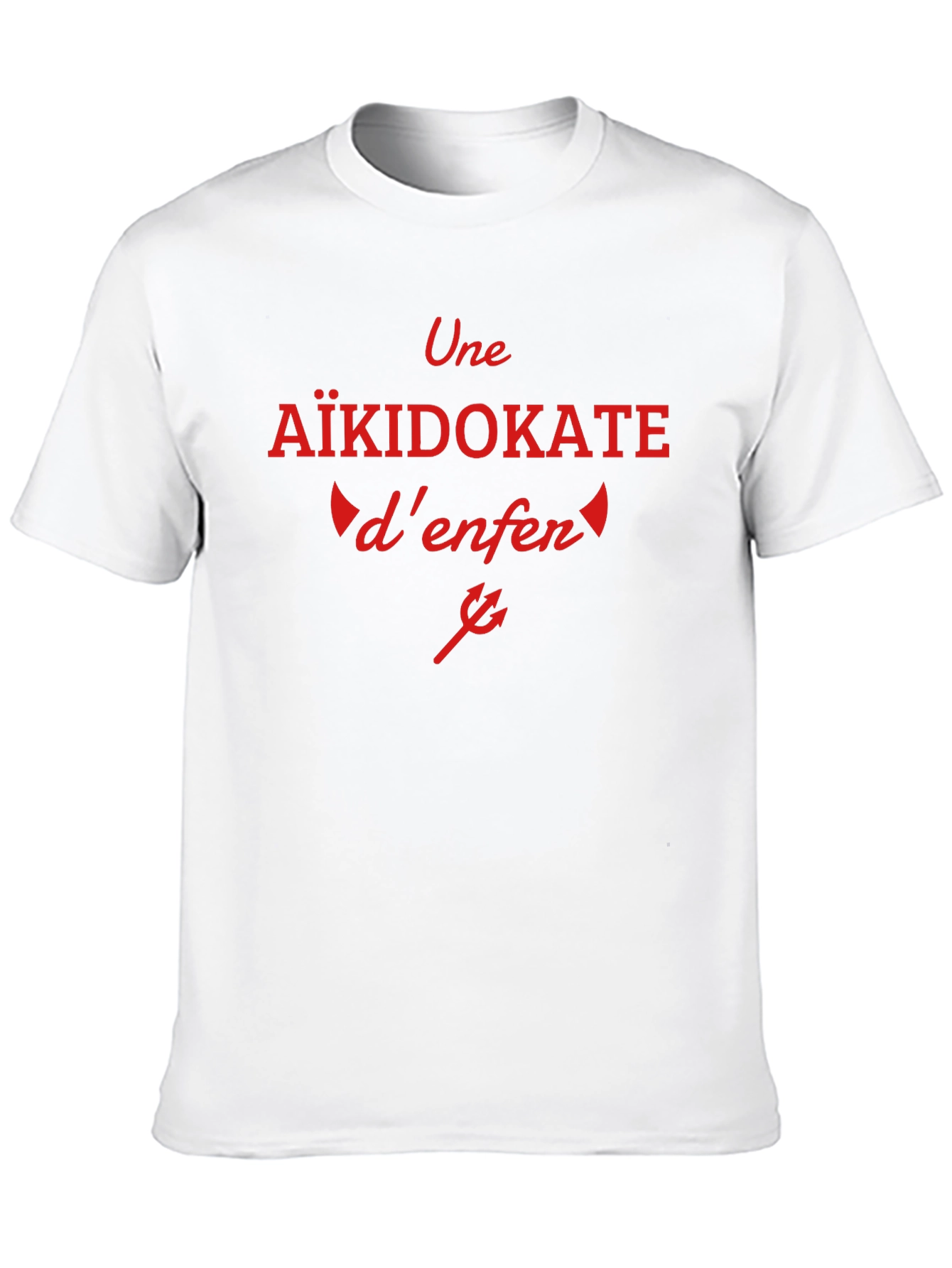 Une Aikidokate denfer T-Shirt - Black