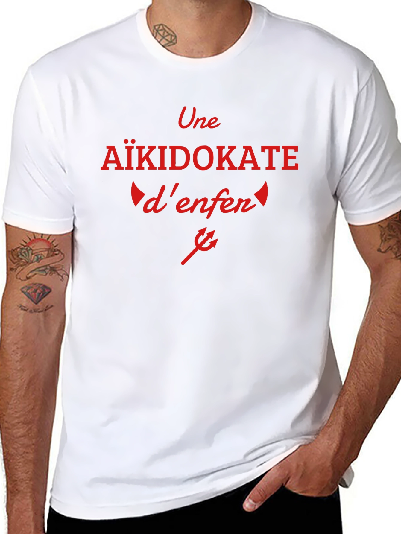 Une Aikidokate denfer T-Shirt - Black