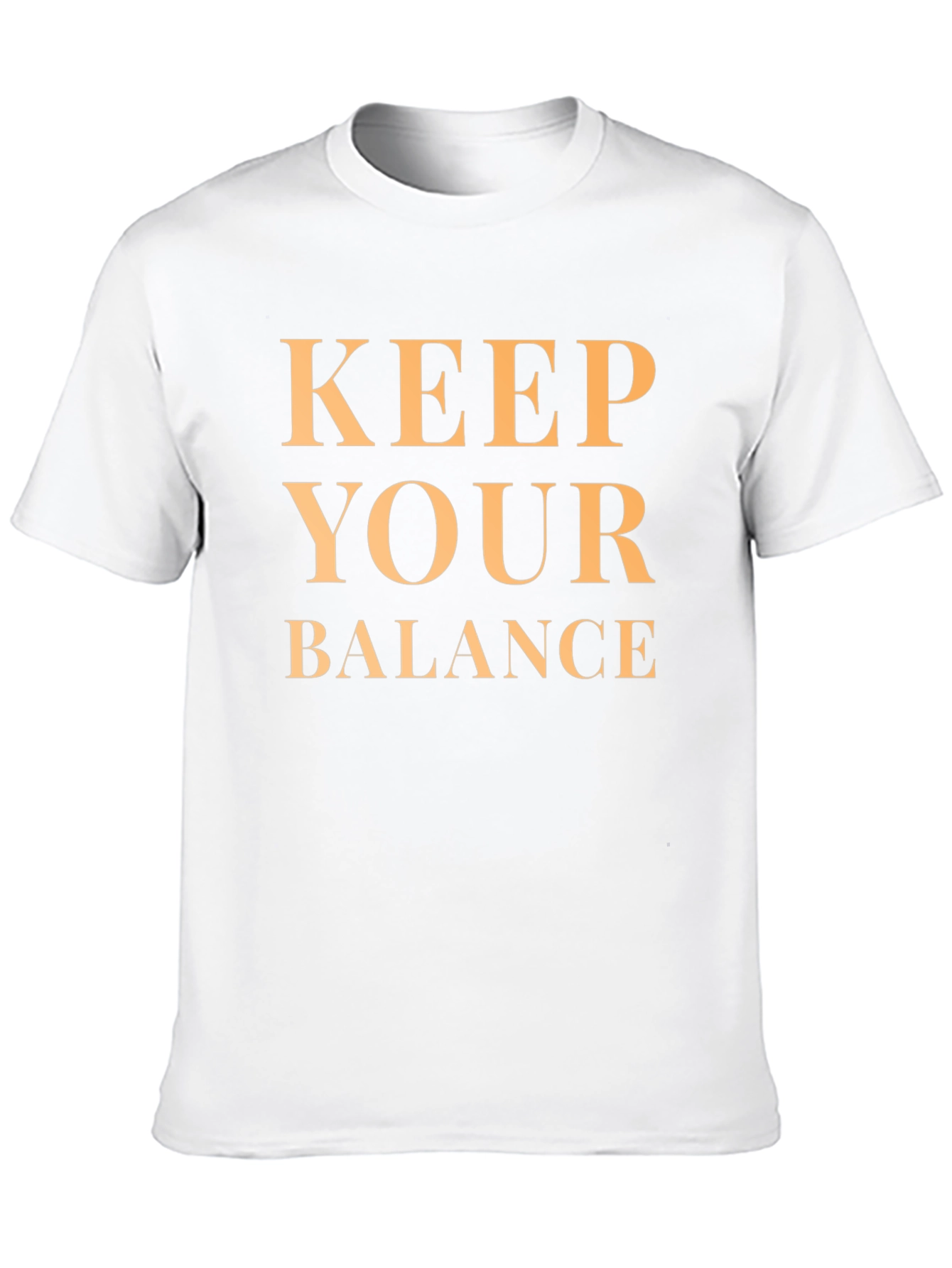 Keep Your Balance Black T-Shirt