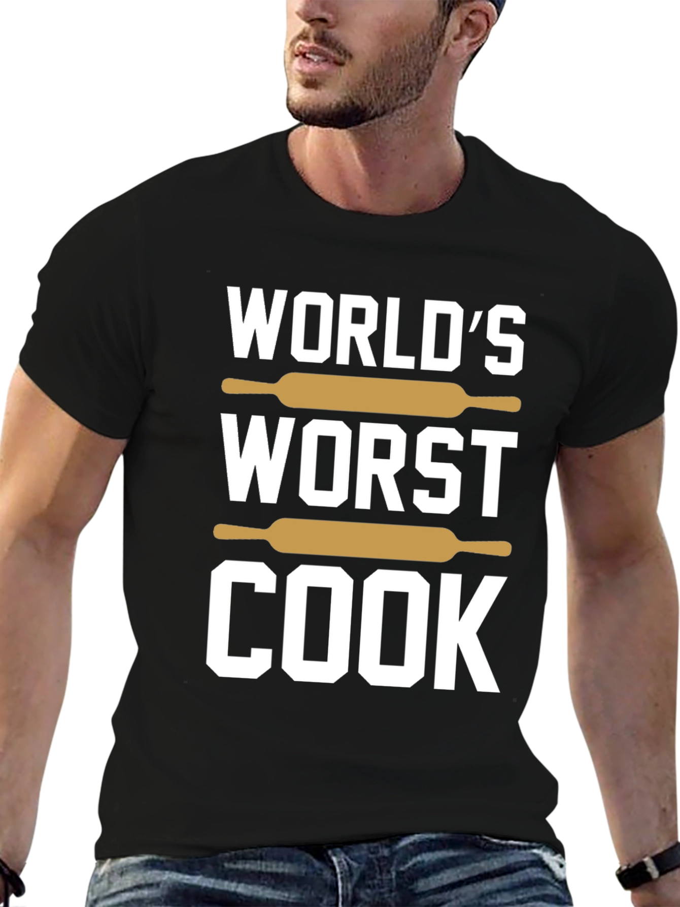 Worlds Worst Cook Graphic T-Shirt
