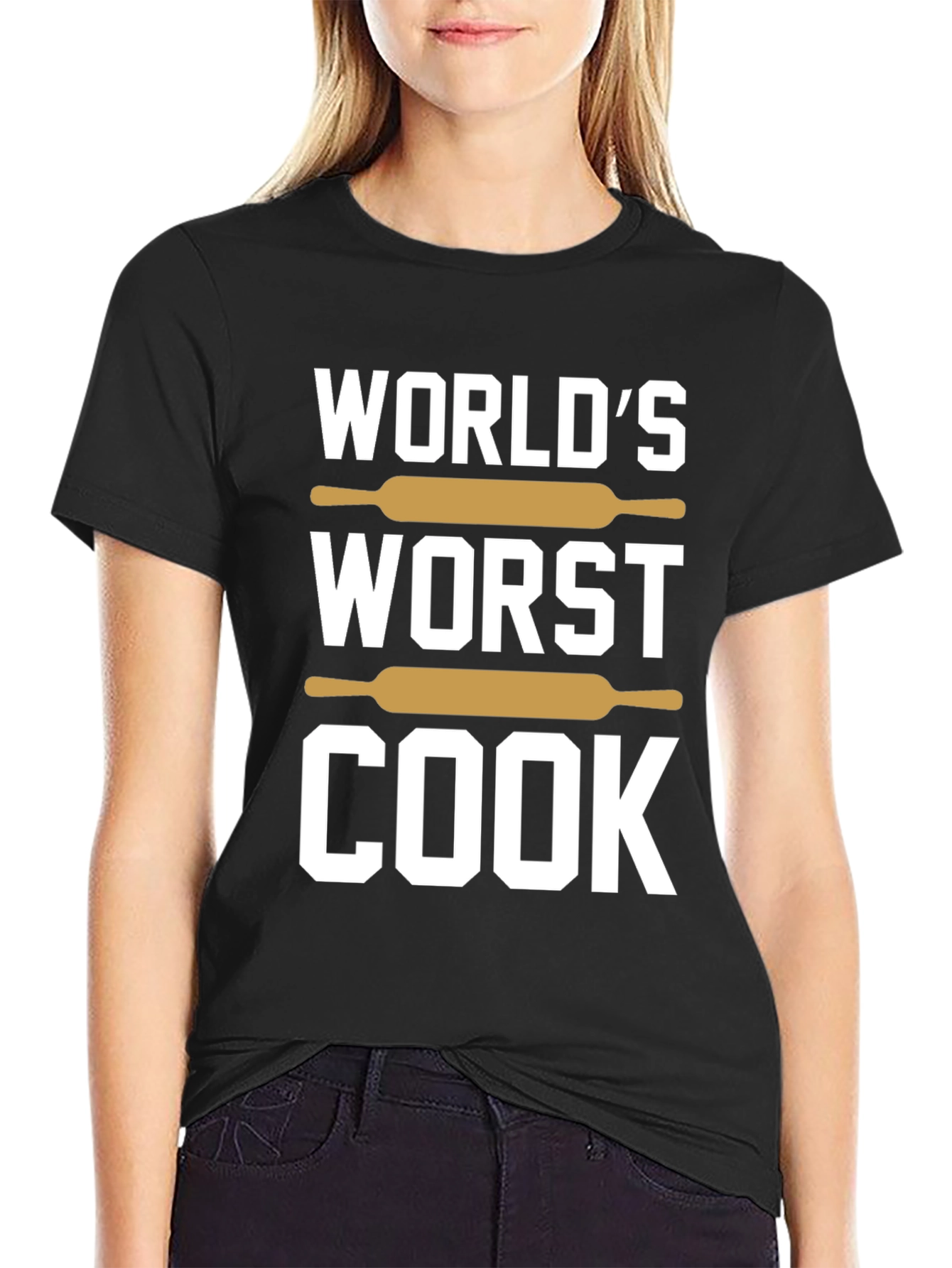 Worlds Worst Cook Graphic T-Shirt
