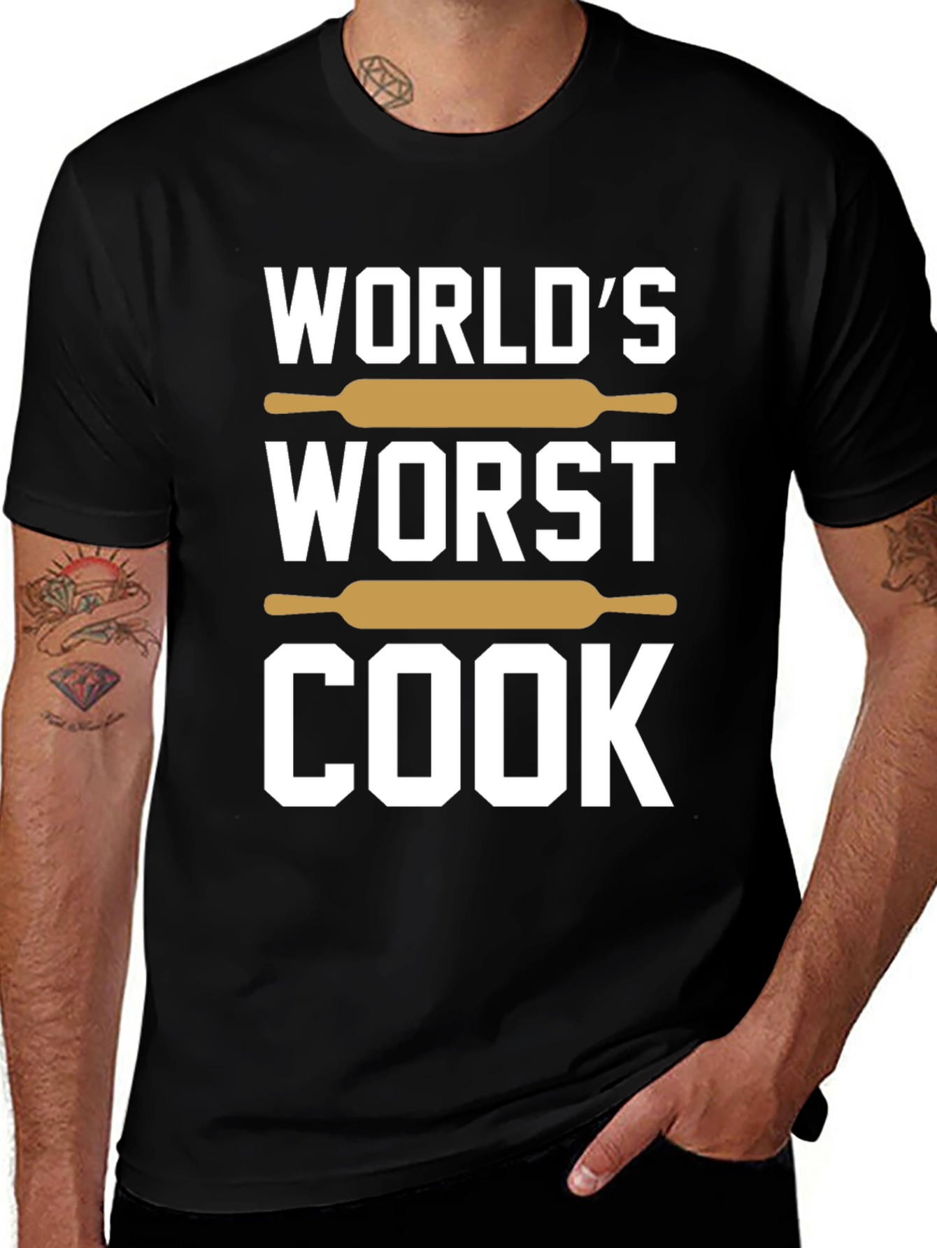 Worlds Worst Cook Graphic T-Shirt