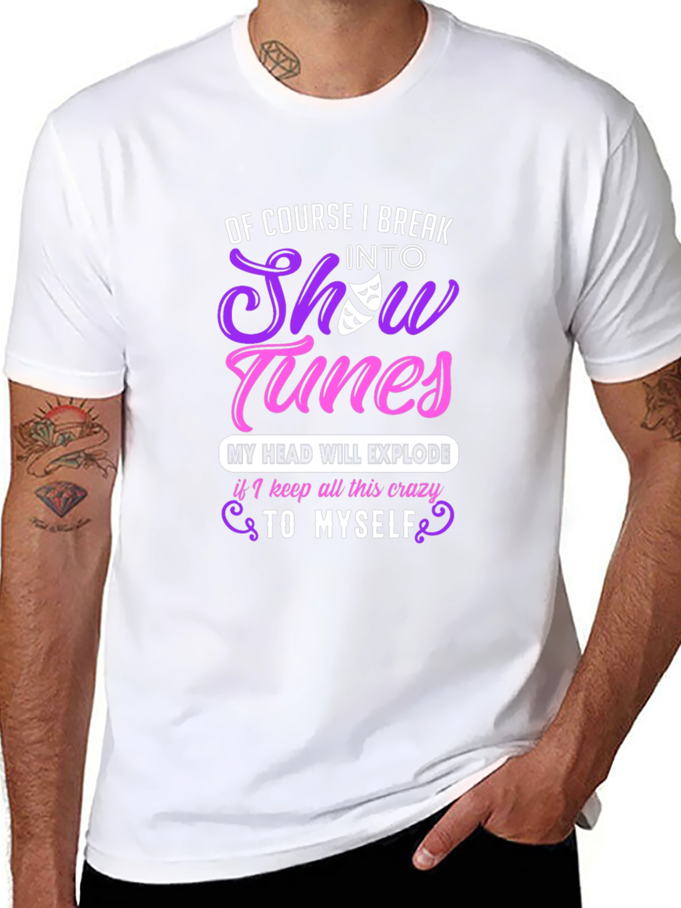 Show Tunes T-Shirt - Theater Lover Gift