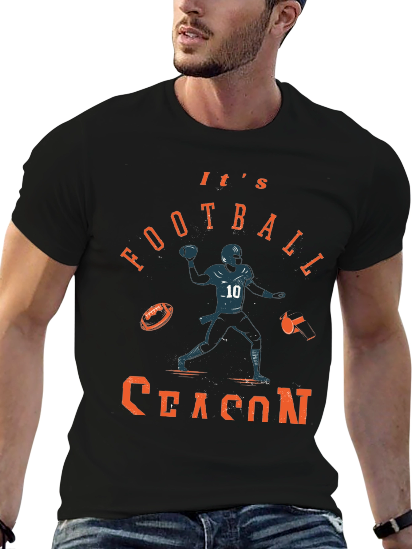 Football Season Graphic T-Shirt