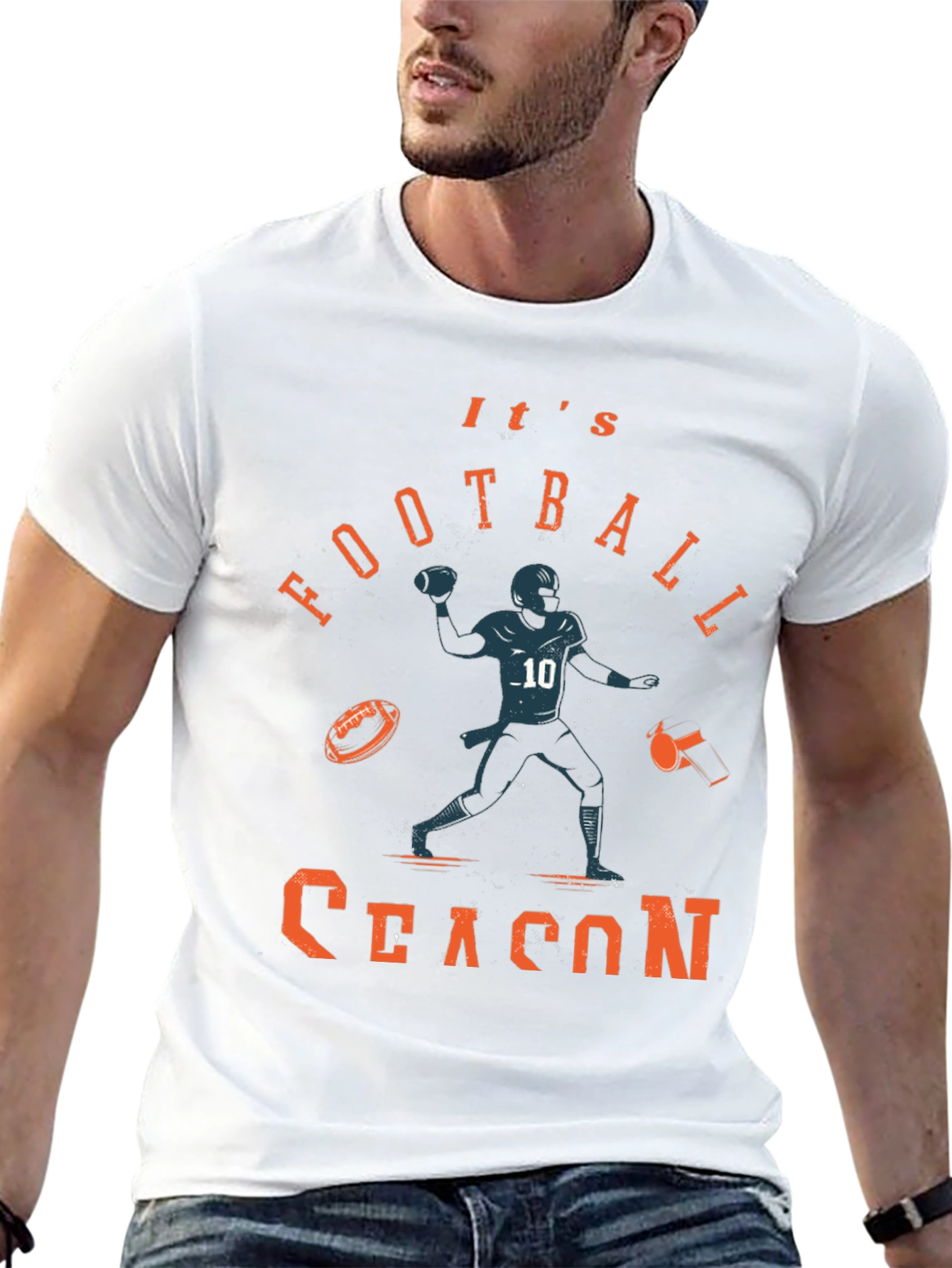 Football Season Graphic T-Shirt