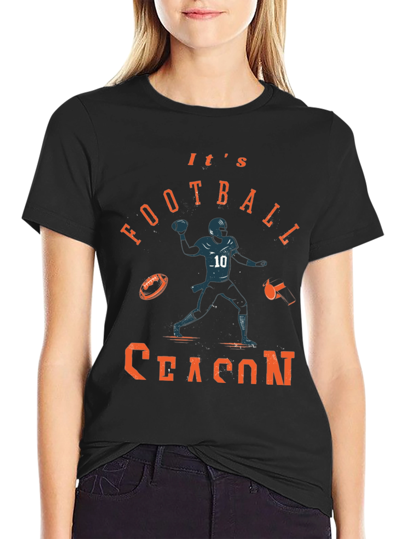 Football Season Graphic T-Shirt