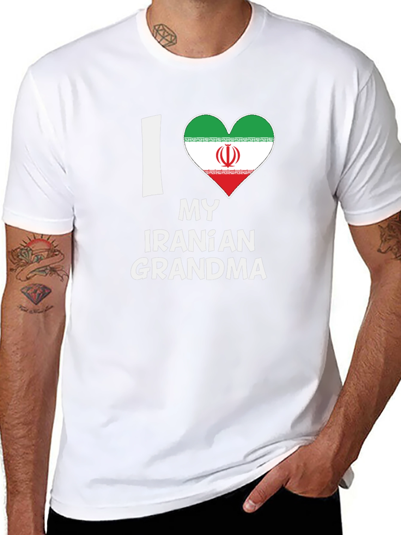 I Love My Iranian Grandma T-Shirt