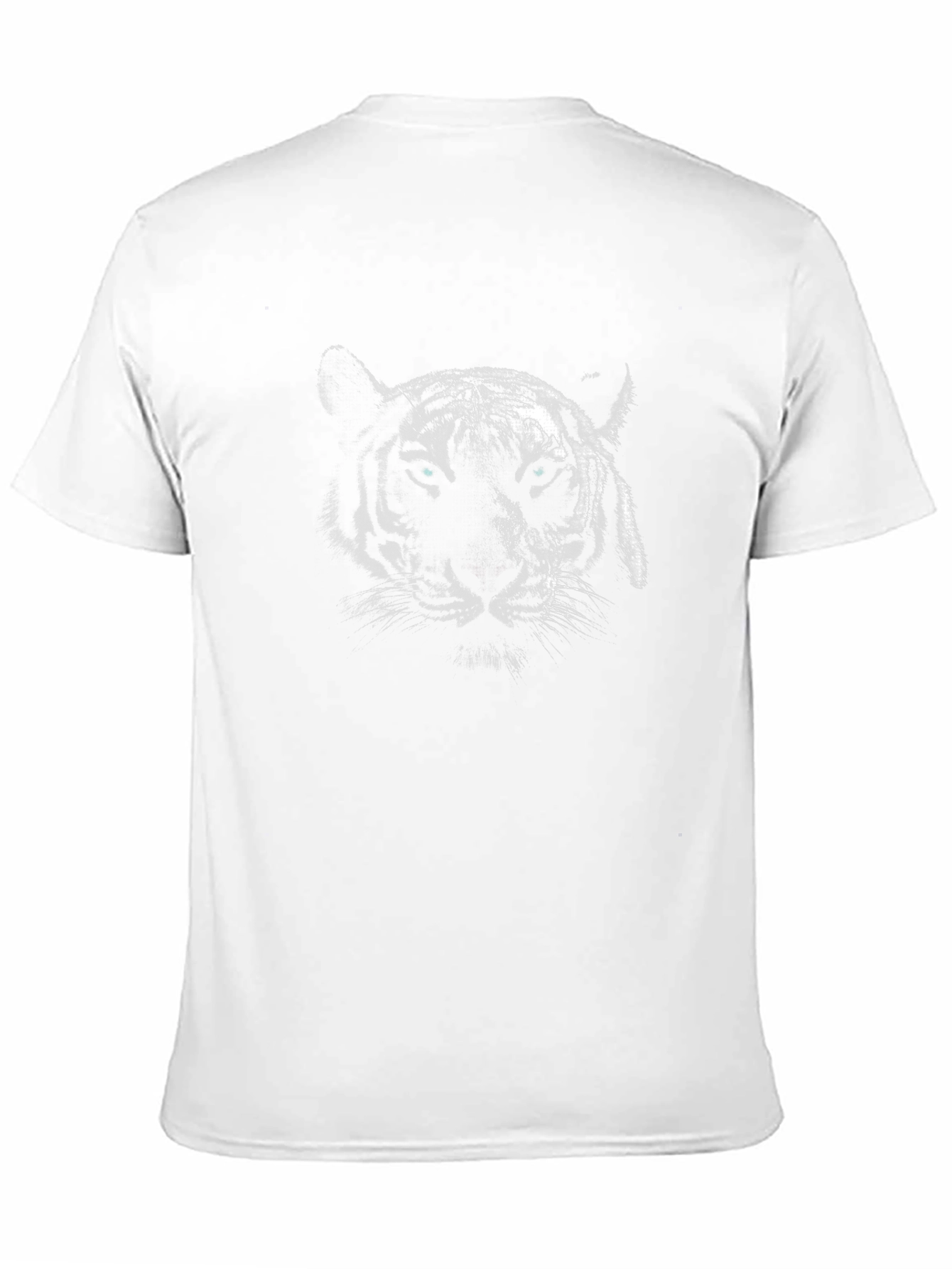 Tiger Graphic Print Black T-Shirt