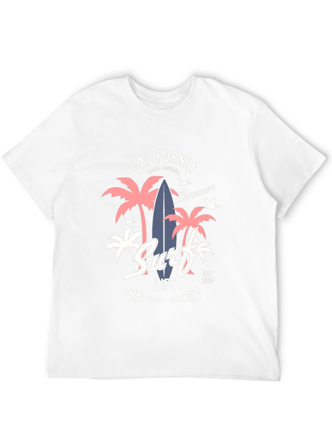 California Surf Life Graphic T-Shirt