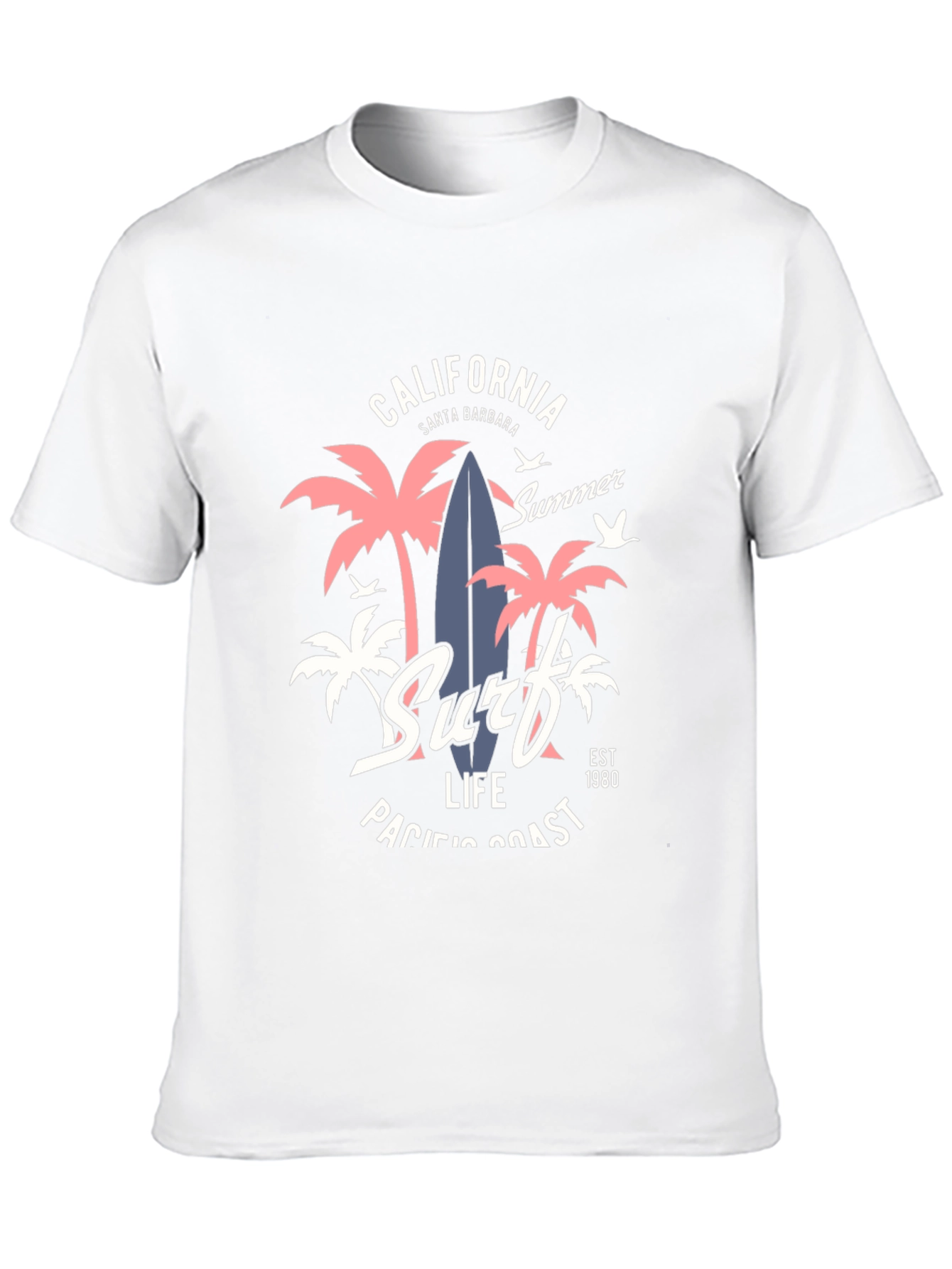 California Surf Life Graphic T-Shirt