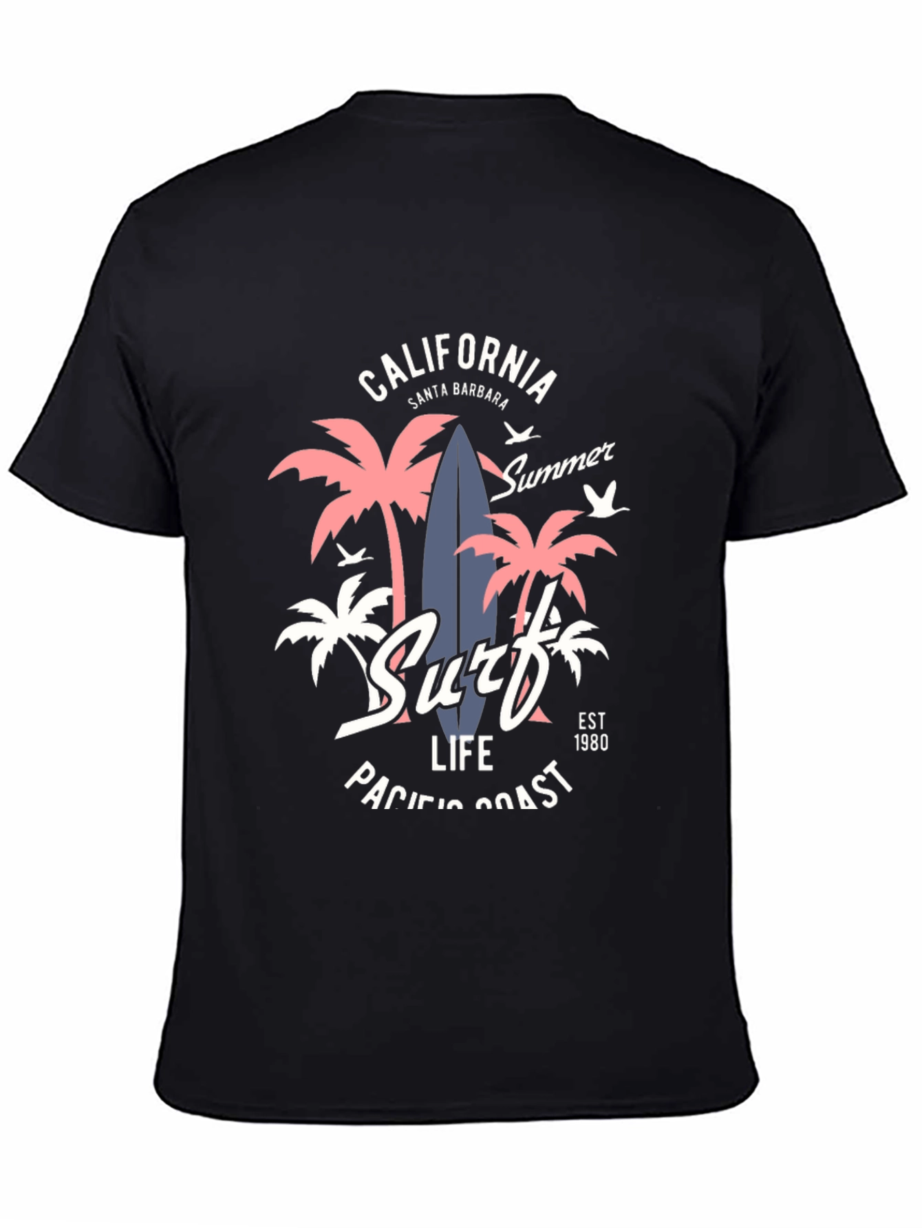 California Surf Life Graphic T-Shirt