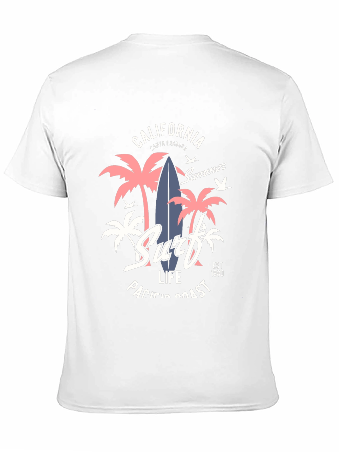California Surf Life Graphic T-Shirt
