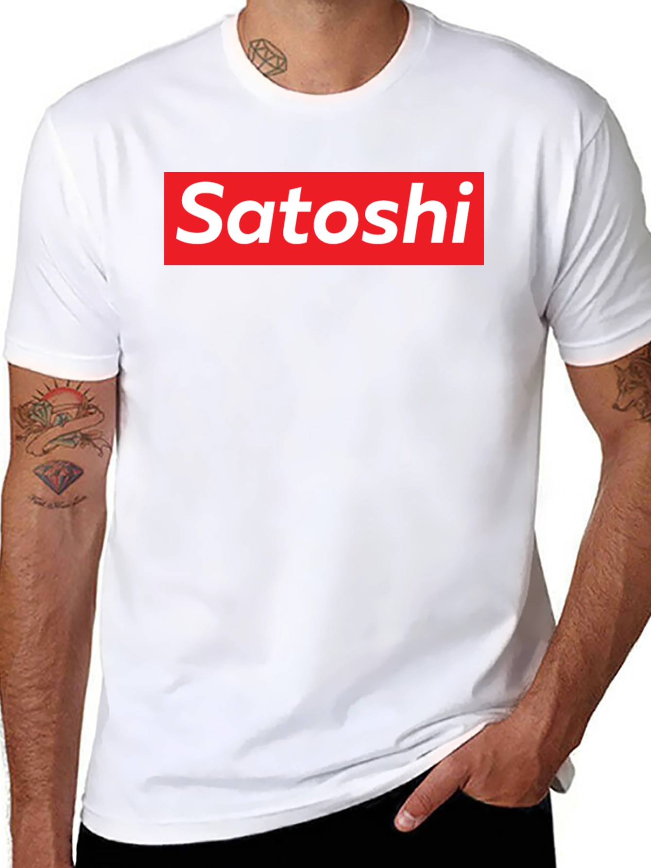 Satoshi Graphic Tee - Cool Crypto Style