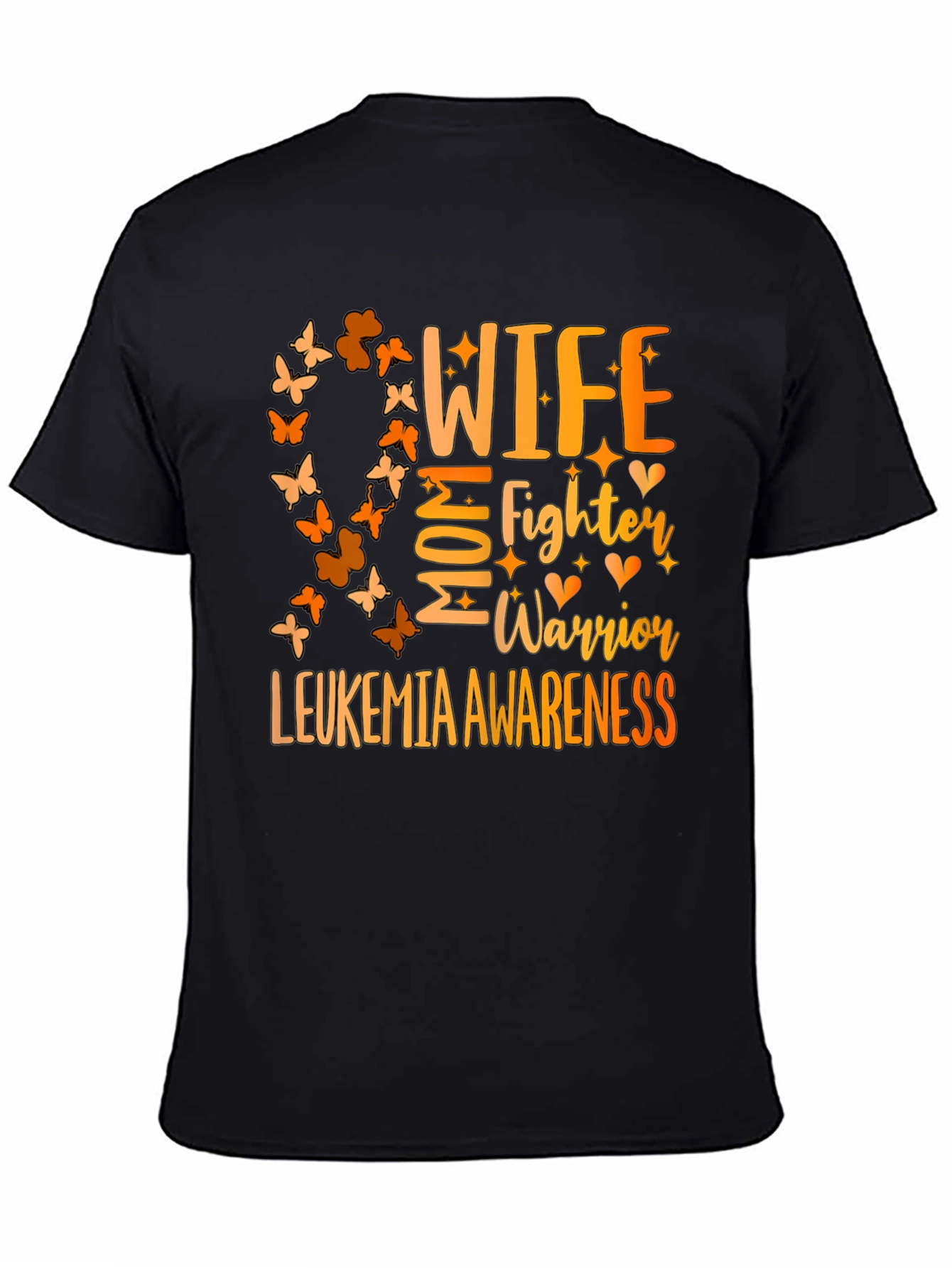Leukemia Awareness Wife Mom Fighter Warrior T-Shirt