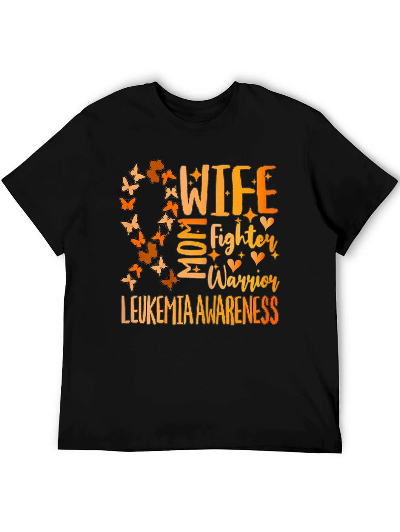 Leukemia Awareness Wife Mom Fighter Warrior T-Shirt